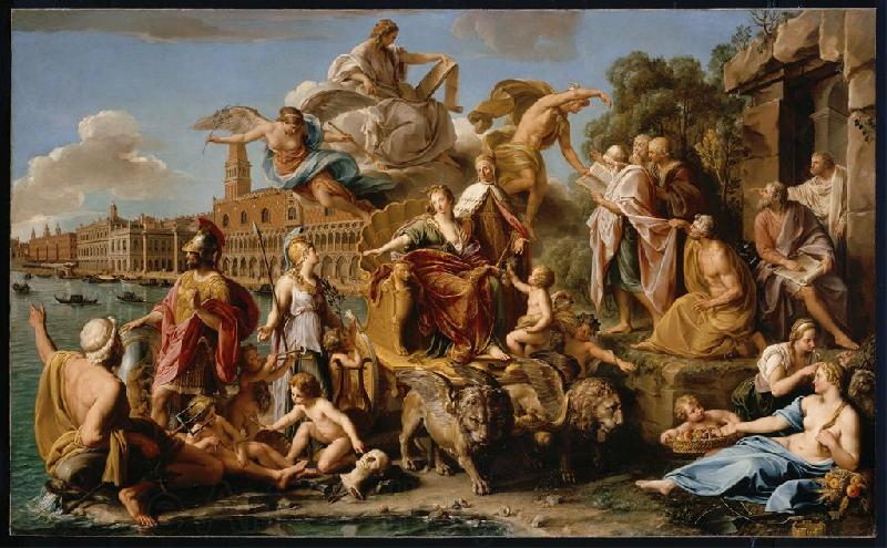 Pompeo Batoni Triumph of Venice Germany oil painting art